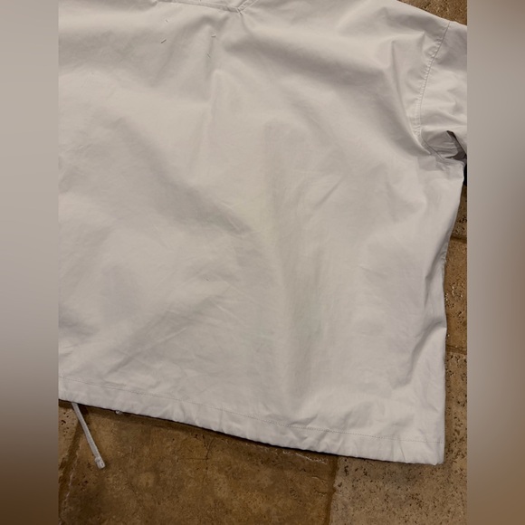 Maison Margiela Poly Coated White/Cream Anorak Hooded Jacket - Picture 12 of 16